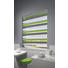 DUOROLLO halbtransparent 80/210 cm - Weiß/Hellgrün, Basics, Kunststoff (80/210cm) DUOROLLO halbtransparent 80/210 cm - Weiß/Hellgrün, Basics, Kunststoff (80/210cm)