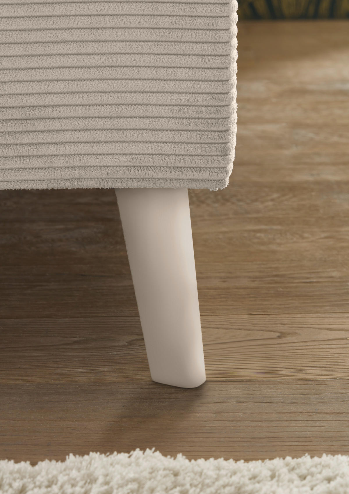 POLSTERBETT 180/200 cm,  in Beige,  - Sandfarben/Beige, KONVENTIONELL, Holz/Textil (180/200cm) - SetOne by Musterring