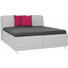 POLSTERBETT 180/200 cm in Creme, Silberfarben - Silberfarben/Creme, KONVENTIONELL, Textil/Metall (180/200cm) - Novel POLSTERBETT 180/200 cm in Creme, Silberfarben - Silberfarben/Creme, KONVENTIONELL, Textil/Metall (180/200cm) - Novel