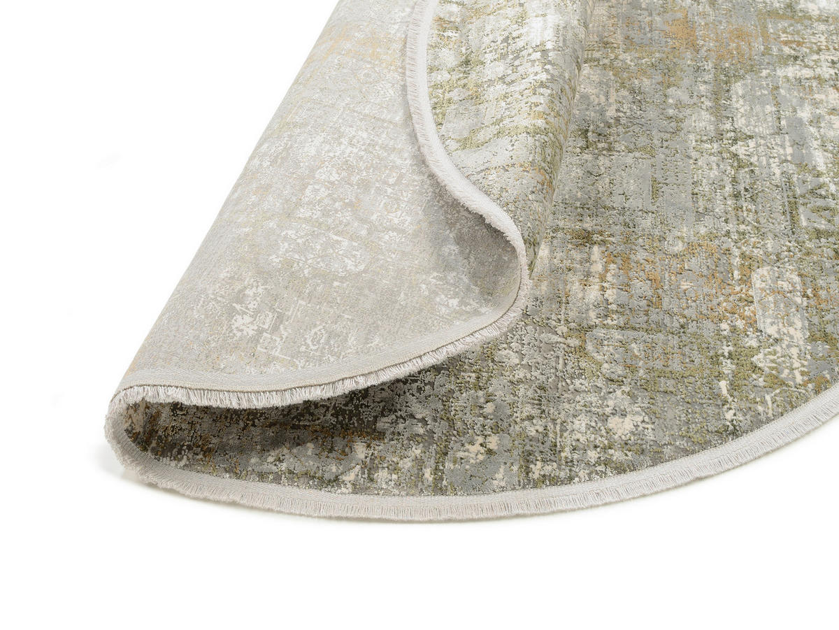 WEBTEPPICH 240/240 cm Grün  - Grün, Design, Textil (240/240cm) - Musterring