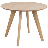 ESSTISCH 100/100/75 cm Echtholz, Nachbildung  Holz rund Eichefarben  - Eichefarben, Design, Holz (100/100/75cm) - MID.YOU