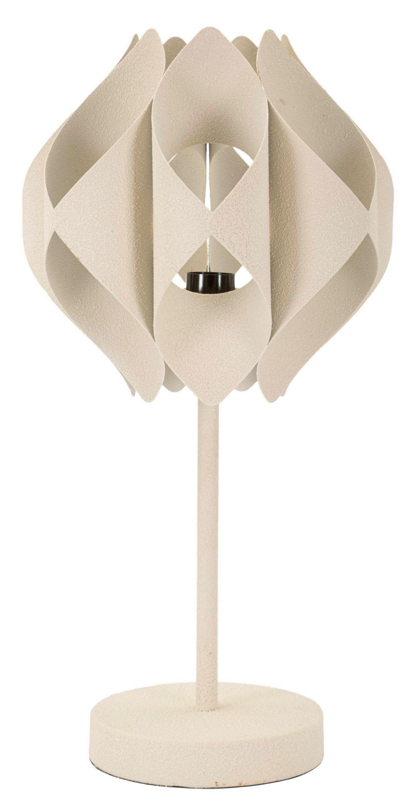 TISCHLEUCHTE   - Creme, Basics, Metall (28/57/28cm)