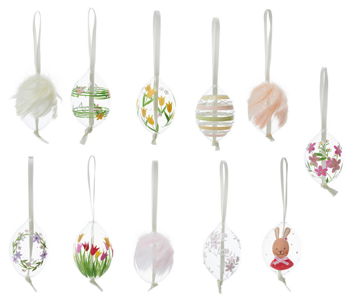 DEKOEIER - Klar/Multicolor, LIFESTYLE, Glas (5/6cm)