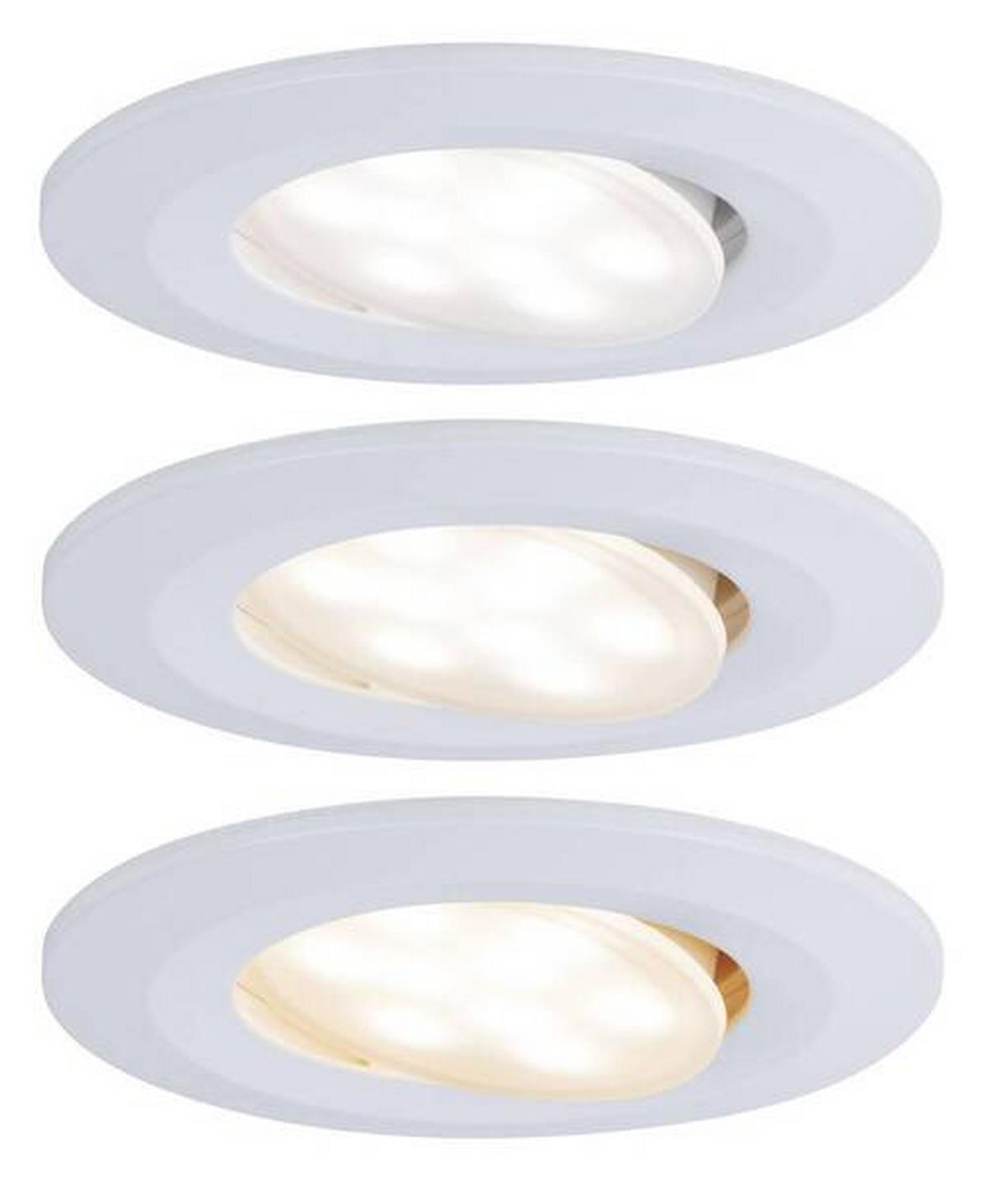 LED-DECKENLEUCHTE 9 cm  - Weiß, Basics, Kunststoff (9cm) - Paulmann