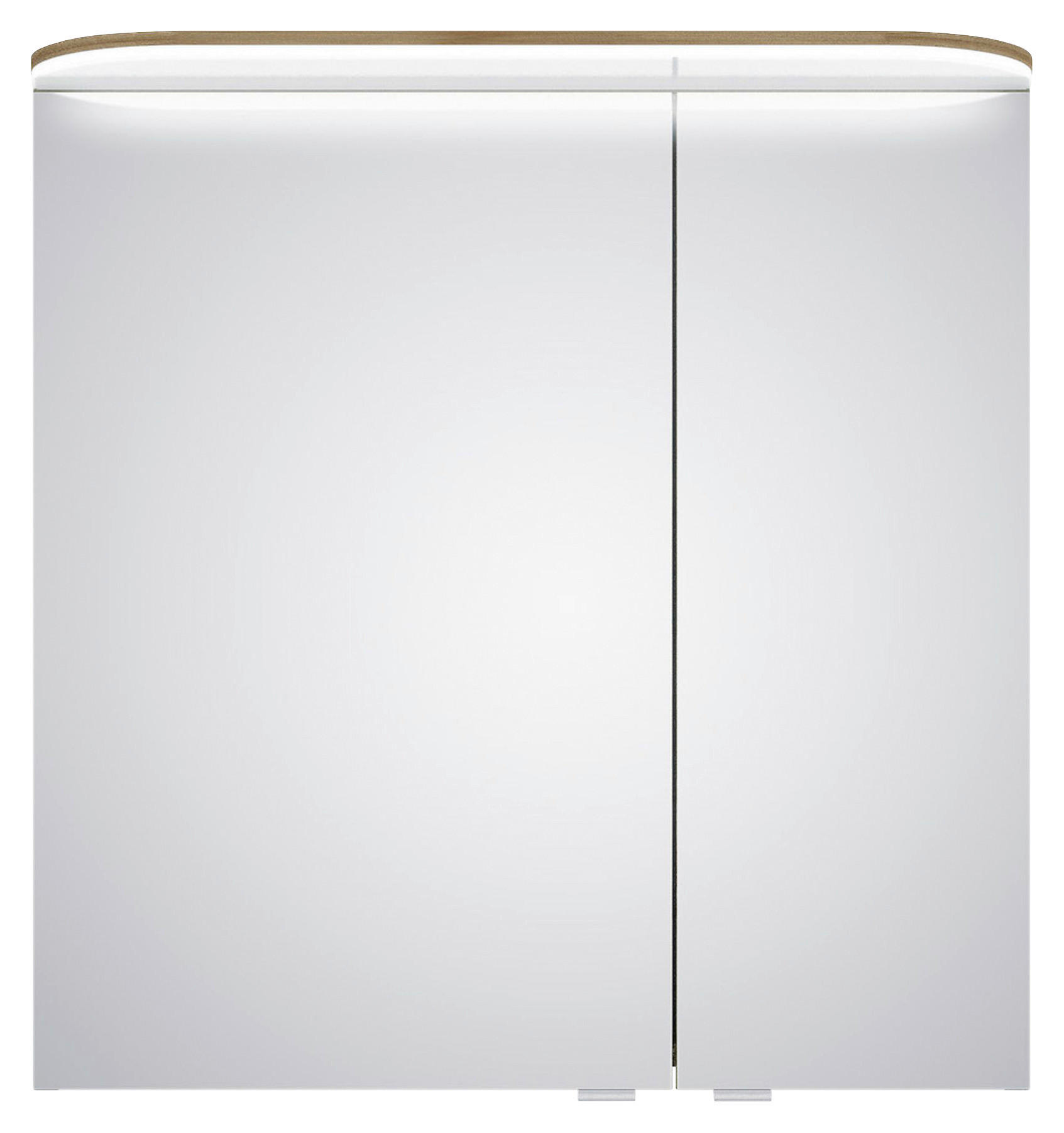 Thumbnail - Pelipal Spiegelschrank Balto Sprint, Eiche, Metall, 2 Fächer, 70x72.3x17 cm, Made in Germany, Typenauswahl, Soft-Close-S...