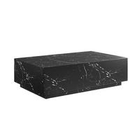 COUCHTISCH in Holzwerkstoff 120/75/35 cm  - Schwarz, Design, Holzwerkstoff (120/75/35cm) - Livetastic