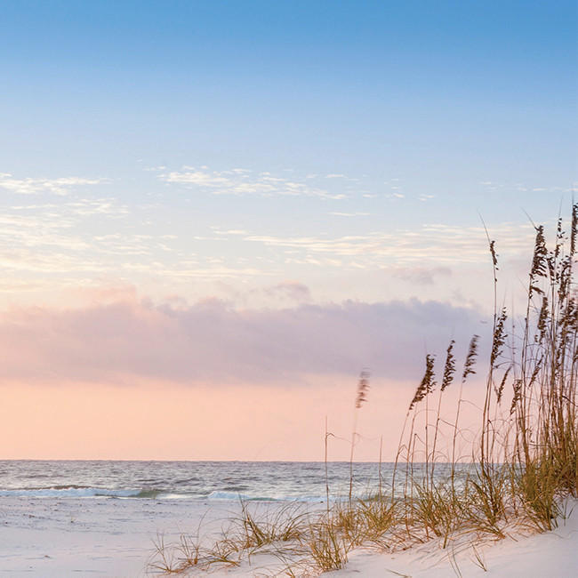 LEINWANDBILD Strand & Meer 30/30 cm  - Multicolor, LIFESTYLE, Holz/Papier (30/30cm) - Euroart