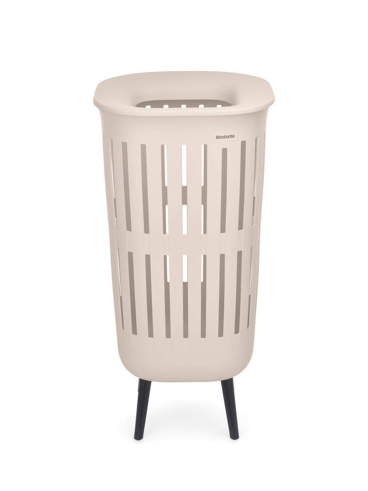KOŠARA ZA PERILO - bež, Basics, umetna masa (38.2/38.2/77,9cm) - Brabantia