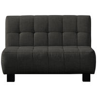 SCHLAFSOFA Anthrazit  - Anthrazit/Schwarz, Design, Textil/Metall (125/92/102cm) - Novel