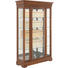 VITRINE in furniert, massiv Kirschbaum, Linde Nussbaumfarben - Nussbaumfarben, LIFESTYLE, Glas/Holz (123/198/44cm) - Selva VITRINE in furniert, massiv Kirschbaum, Linde Nussbaumfarben - Nussbaumfarben, LIFESTYLE, Glas/Holz (123/198/44cm) - Selva