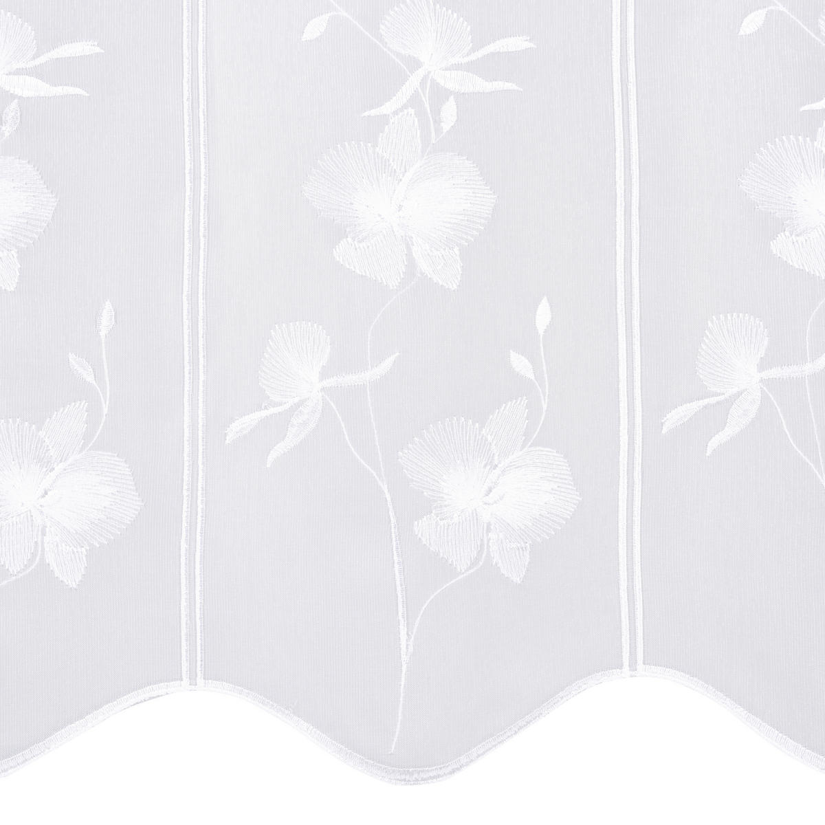 KURZGARDINE    145/60 cm  - Weiß, Natur, Textil (145/60cm) - Esposa