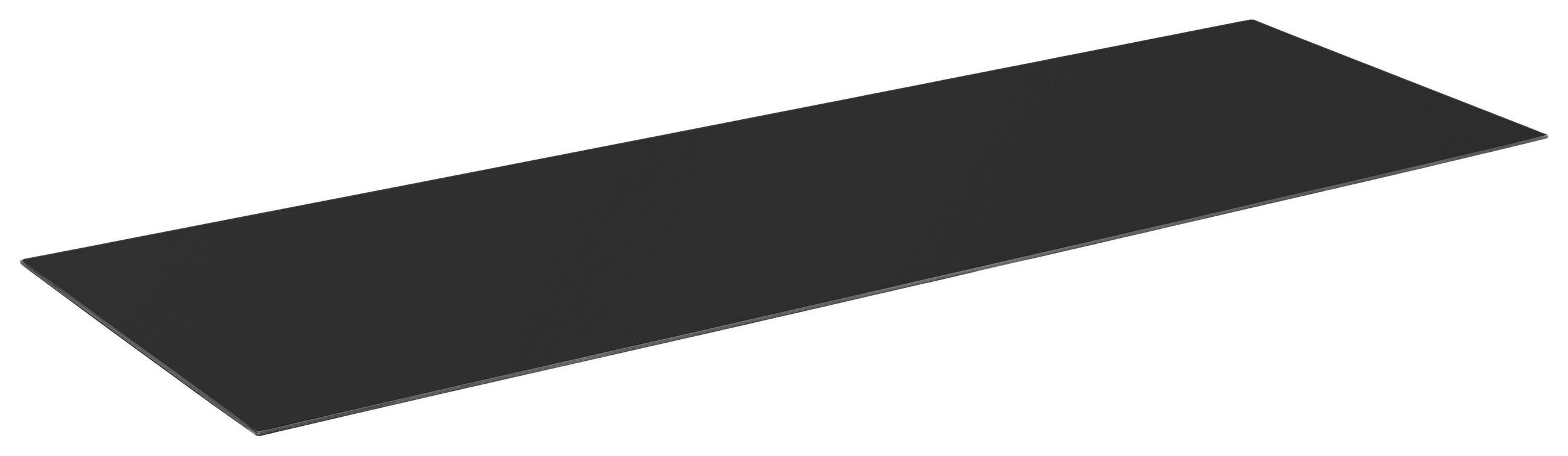 OBERPLATTE  Glas  Anthrazit  - Anthrazit, Basics, Glas (135,60/40,50/0,40cm) - Voleo