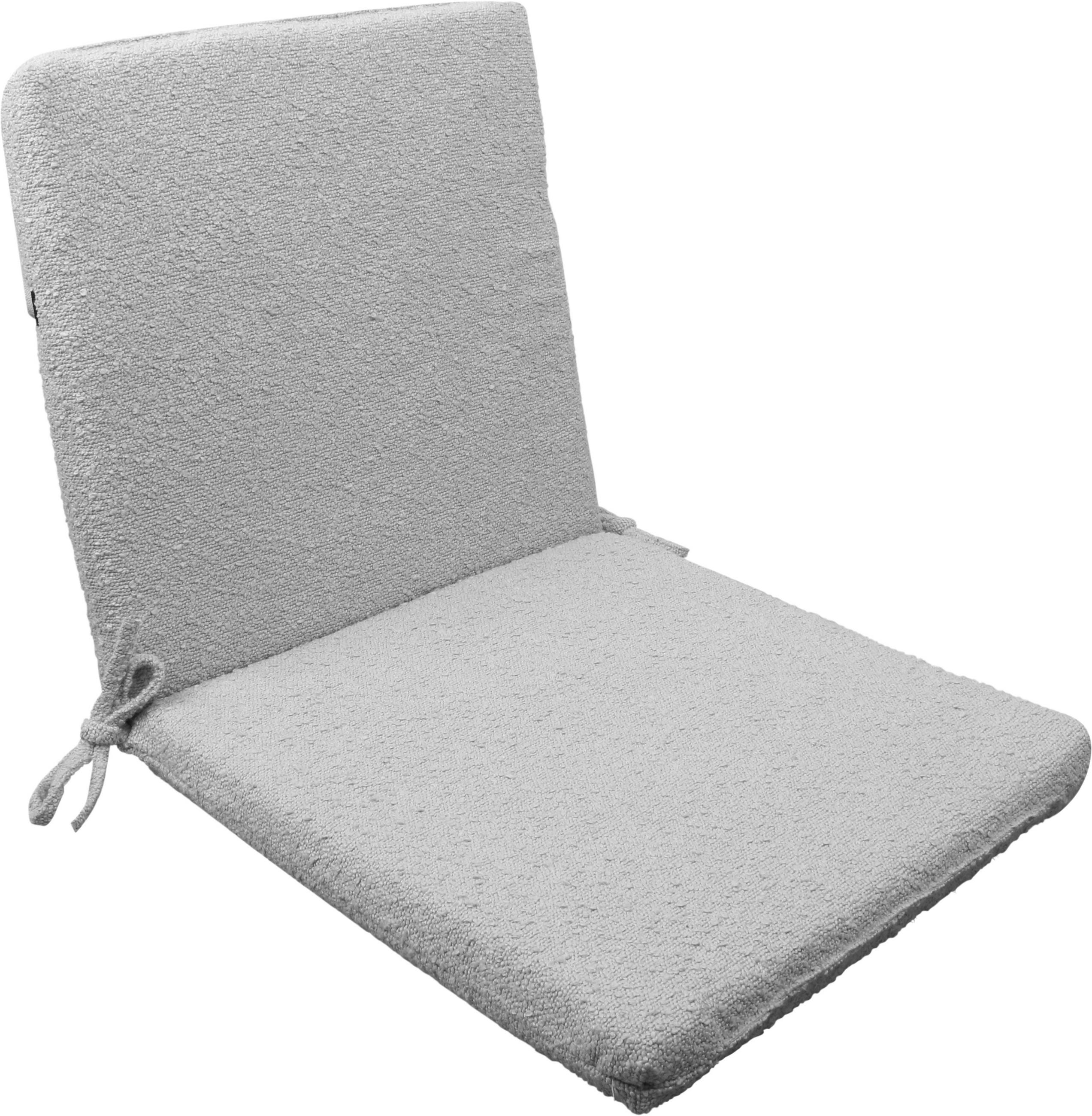 GARTENSITZKISSEN Grau  - Grau, Konventionell, Textil (50/52/48cm) - Dieter Knoll