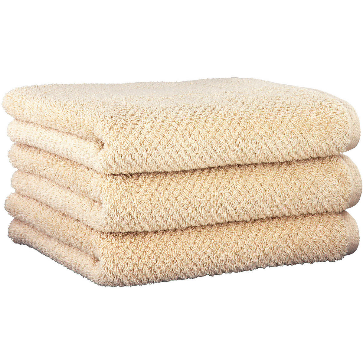 KÉZTÖRLŐ 50/100 cm bézs  - bézs, Basics, textil (50/100cm) - Cawoe