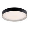 LED-DECKENLEUCHTE SW TAVOLI 49/49/7,3 cm   - Schwarz, KONVENTIONELL, Kunststoff/Metall (49/49/7,3cm) - Schöner Wohnen