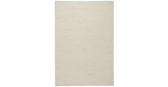 HANDWEBTEPPICH 130/190 cm  - Weiß, Natur, Textil (130/190cm) - Linea Natura