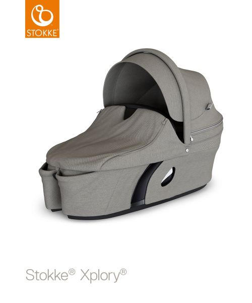 KOŠARA ZA DOJENČKA 502307  Xplory 6    99/60/40 cm       antracit, barve šampanjca  - barve šampanjca/antracit, Design, umetna masa/tekstil (99/60/40cm) - Stokke