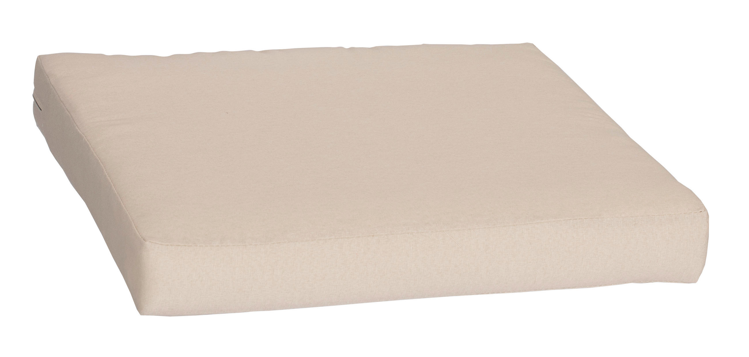 LOUNGEKISSEN Beige Uni  - Beige, Basics, Textil (60/60/8cm) - Gardenson