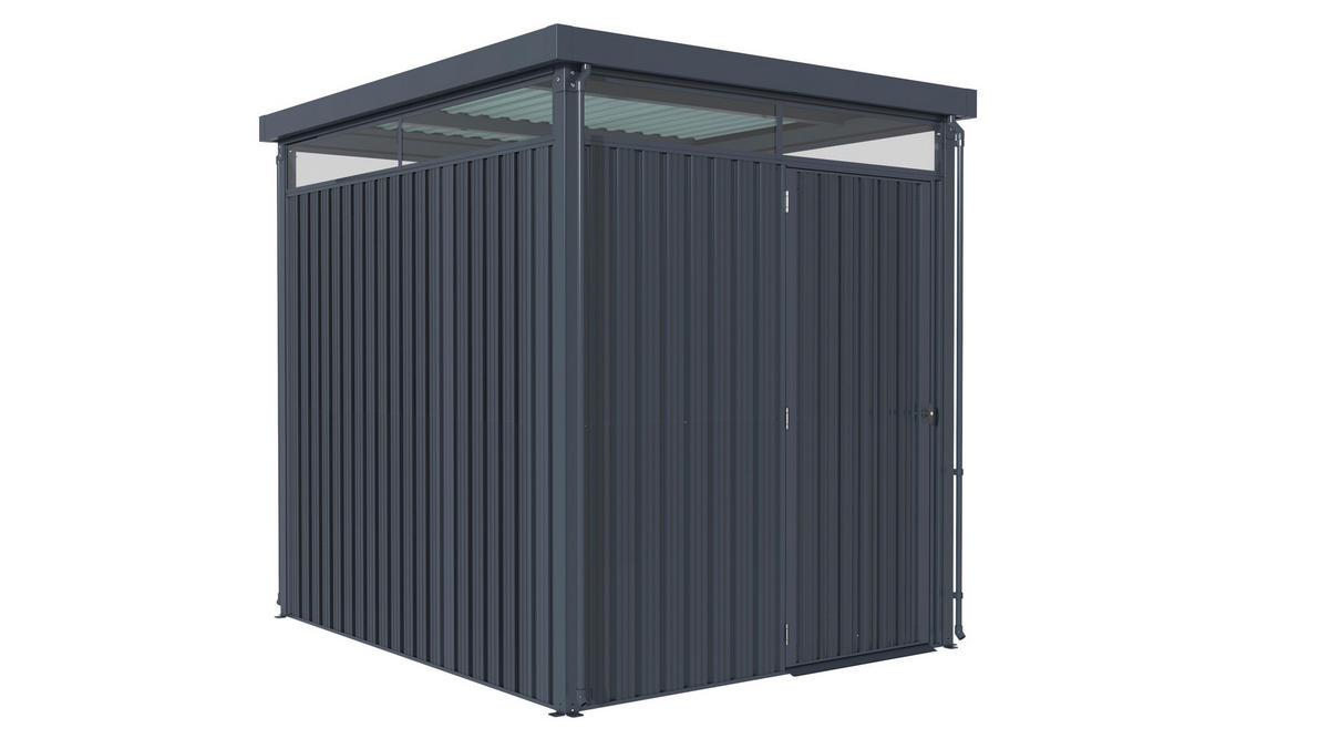 GERÄTEHAUS 190/226/245 cm  - Anthrazit, Basics, Metall (190/226/245cm)