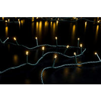 LICHTERVORHANG - Dunkelgrün, Basics, Kunststoff (22500cm)