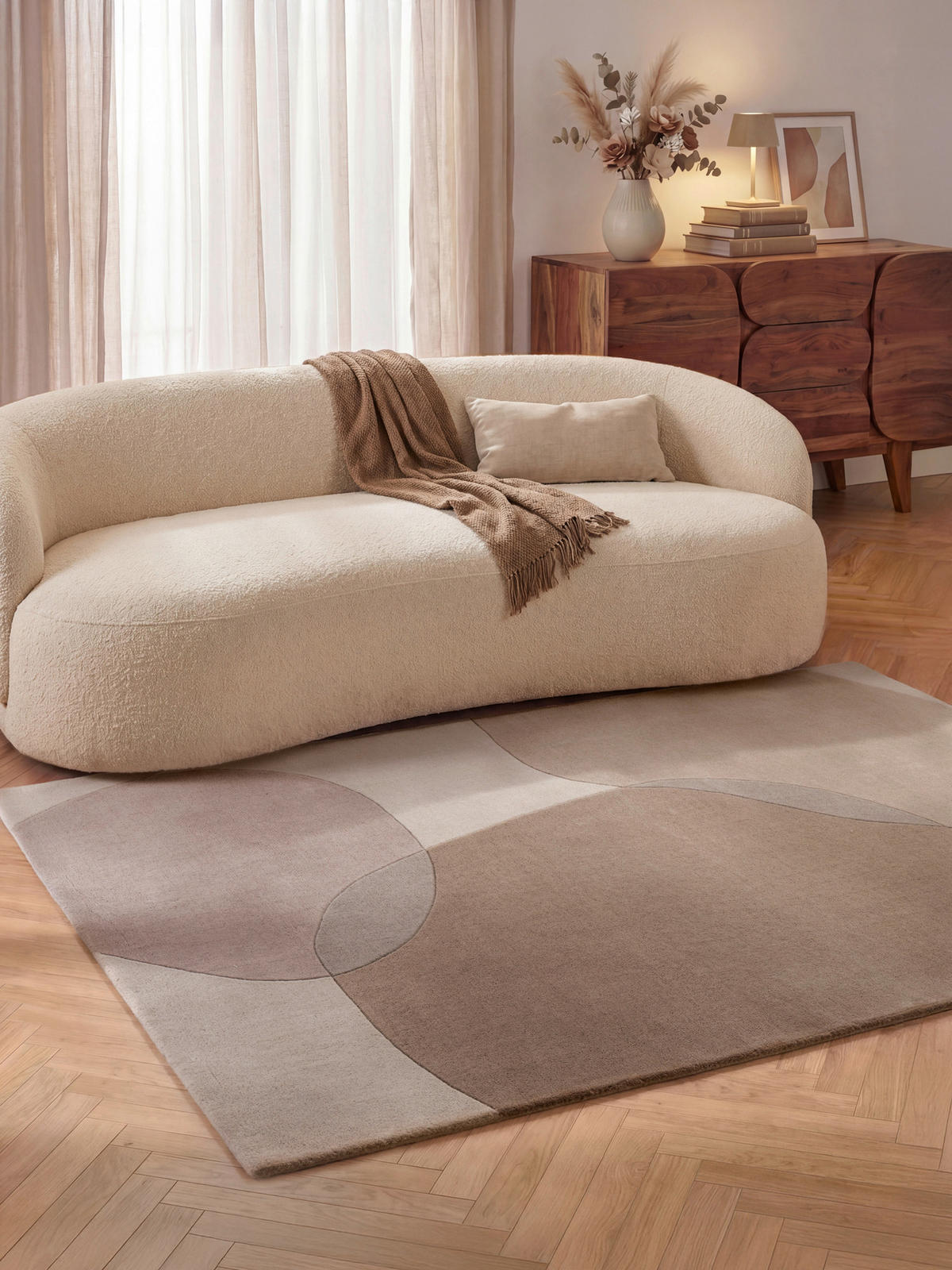 WOLLTEPPICH 200/290 cm Kollektion 1876 Ovia Creme, Beige rechteckig  - Beige/Creme, Basics, Textil (200/290cm) - Villeroy & Boch