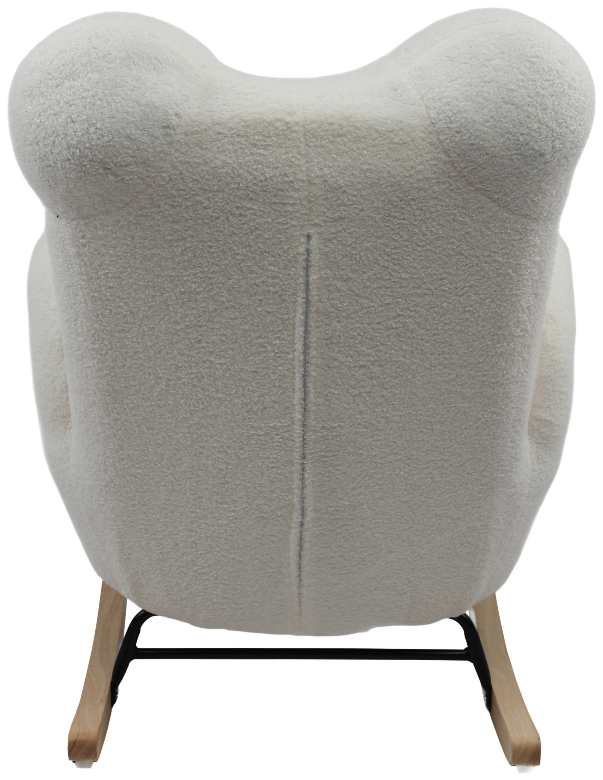 DETSKÁ HOJDACIA STOLIČKA biela  - biela, Basics, kov/drevo (59/70/62cm) - Livetastic