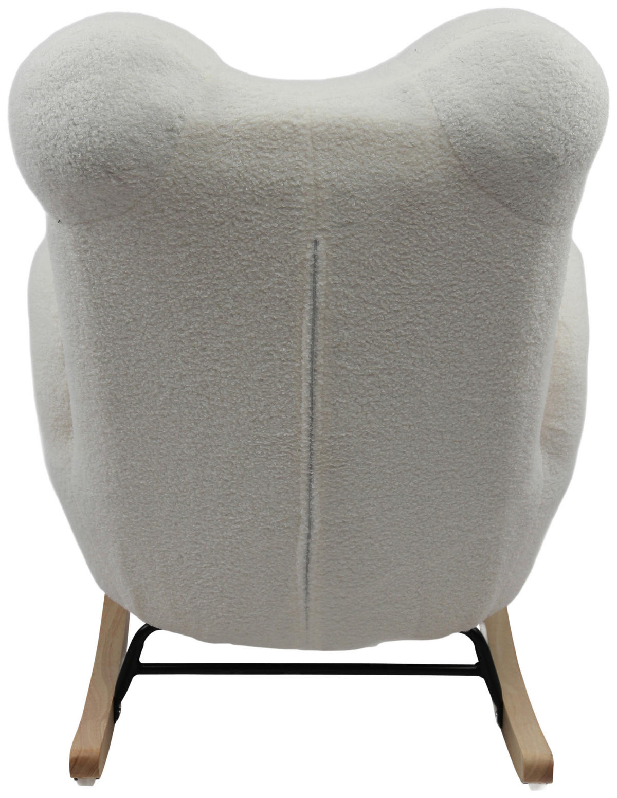 KINDER-SCHAUKELSTUHL - Weiß, Basics, Holz/Textil (59/70/62cm) - Livetastic