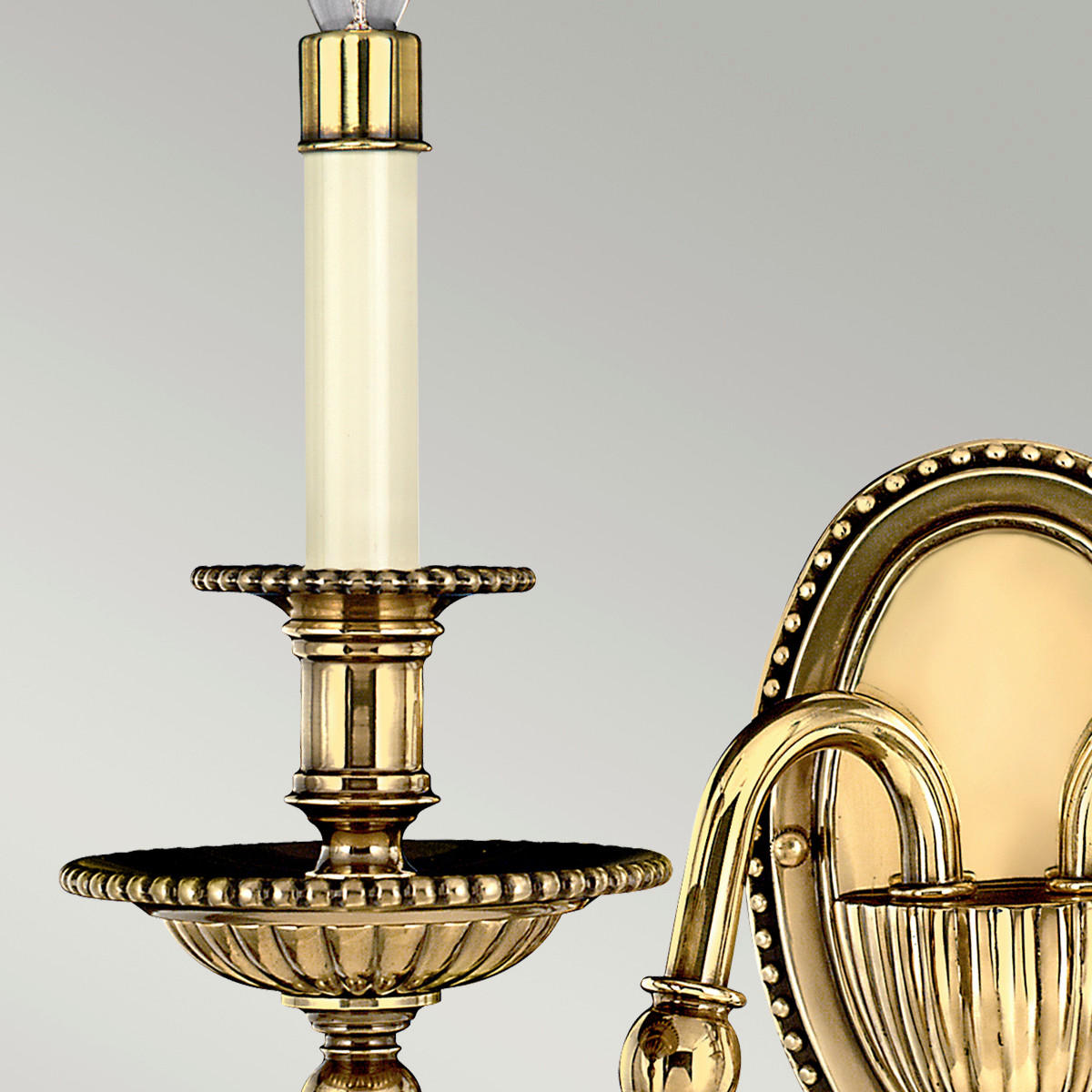 WANDLEUCHTE - Messingfarben, Konventionell, Metall (34.2/27/23.3cm) - Elstead Lighting