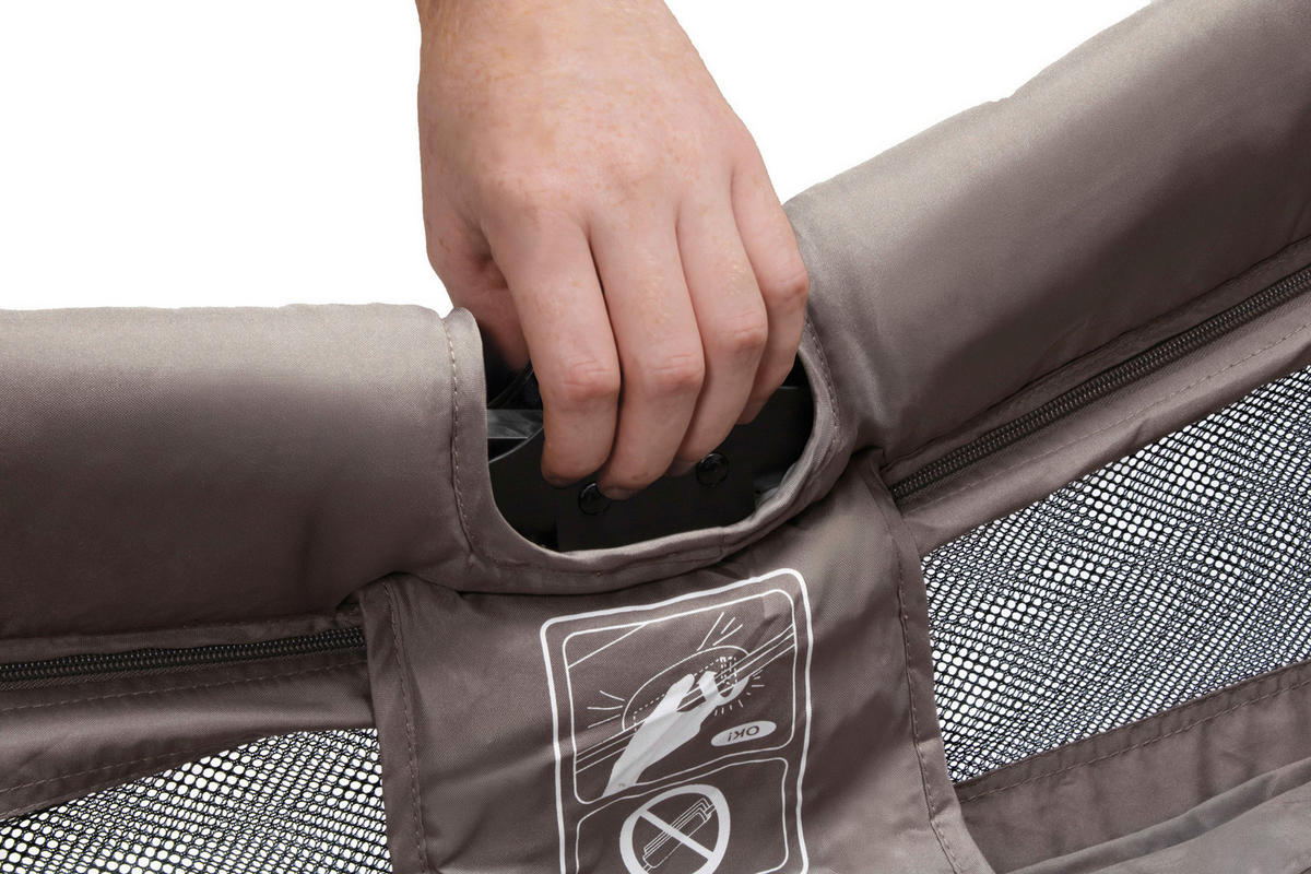 REISEBETT Travelsleeper T5 Braun  - Braun, Basics, Kunststoff/Textil (126/65/75cm) - Koelstra