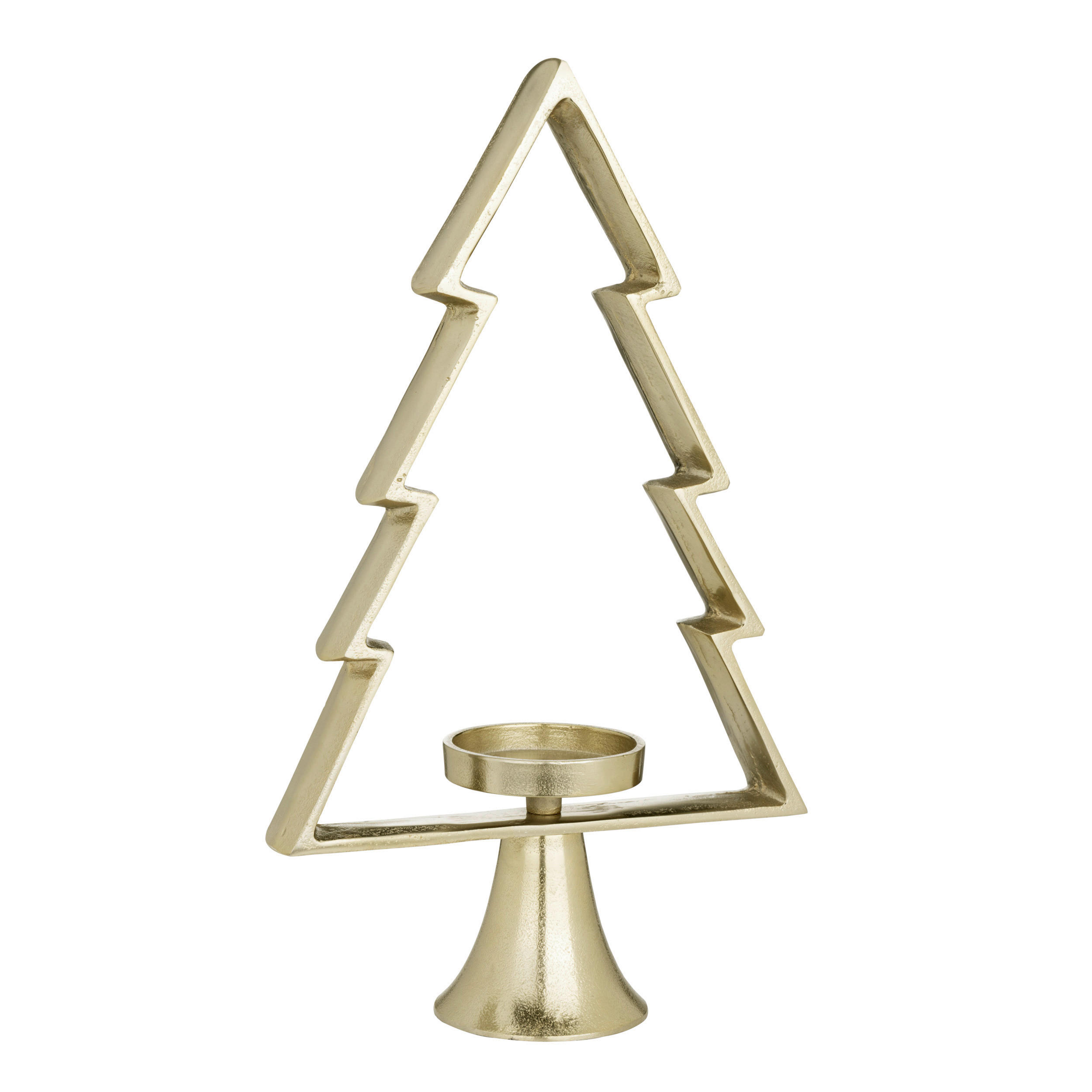 KERZENHALTER - Goldfarben, LIFESTYLE, Metall (26/9.5/44cm)