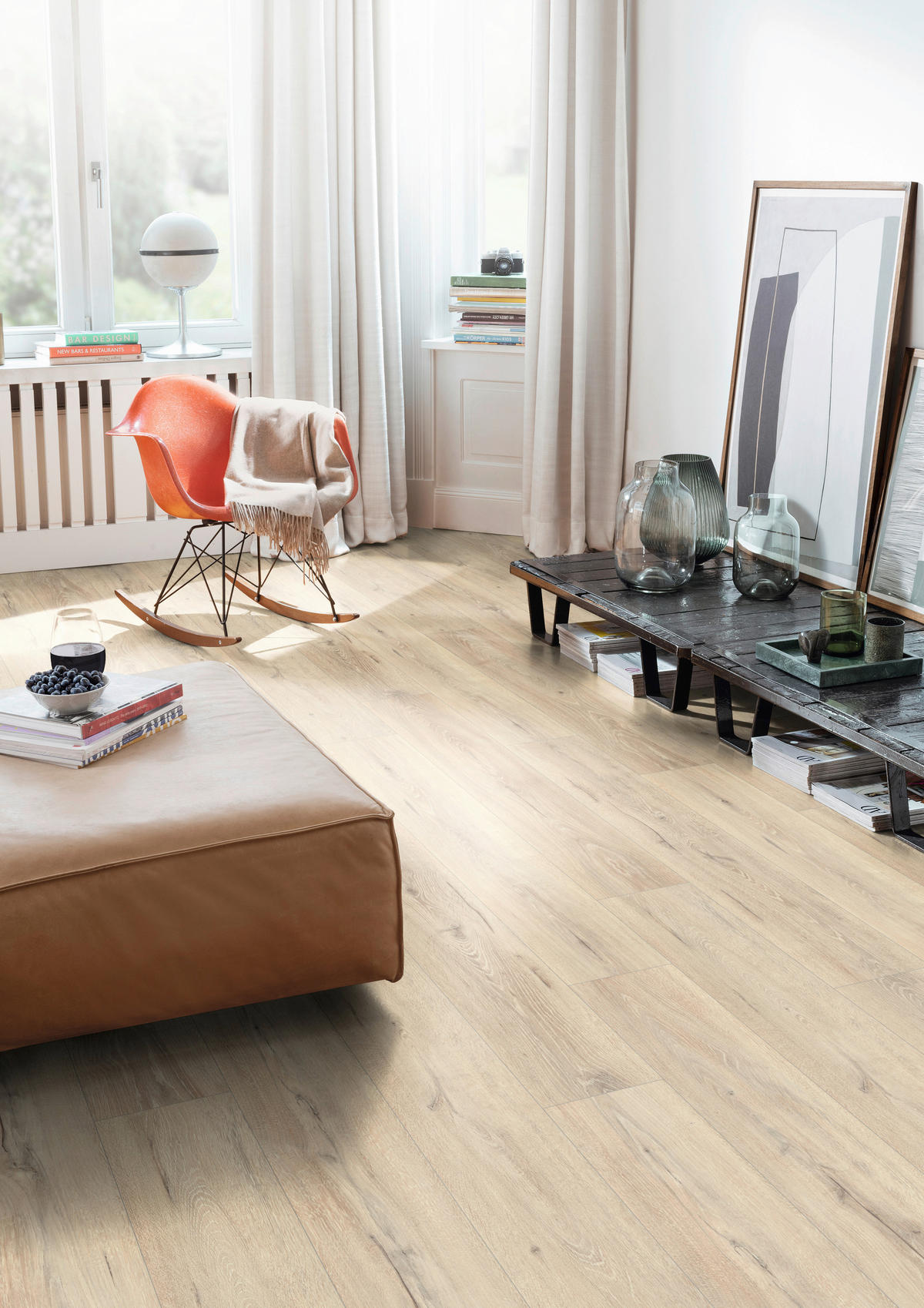 LAMINATBODEN Melba Eiche EGGER Nature Sense Aqua  per  m² - Eichefarben/Beige, KONVENTIONELL, Holzwerkstoff (129.2/19.3/0.8cm) - Egger Holzwerkstoffe