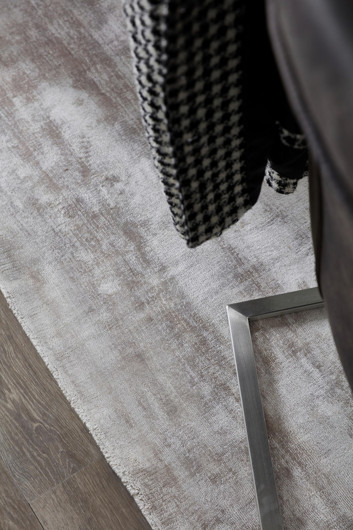 HANDWEBTEPPICH 250/350 cm Silberfarben rechteckig  - Silberfarben, Basics, Textil (250/350cm) - Tom Tailor