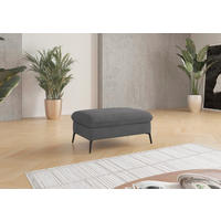 HOCKERTextil Grau  - Creme/Schwarz, Konventionell, Textil/Metall (104/47/69cm) - Sit & More