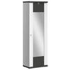 GARDEROBENSCHRANK  in 65/206,6/41,6 cm  - Chromfarben/Graphitfarben, Design, Glas/Holzwerkstoff (65/206,6/41,6cm) - Xora