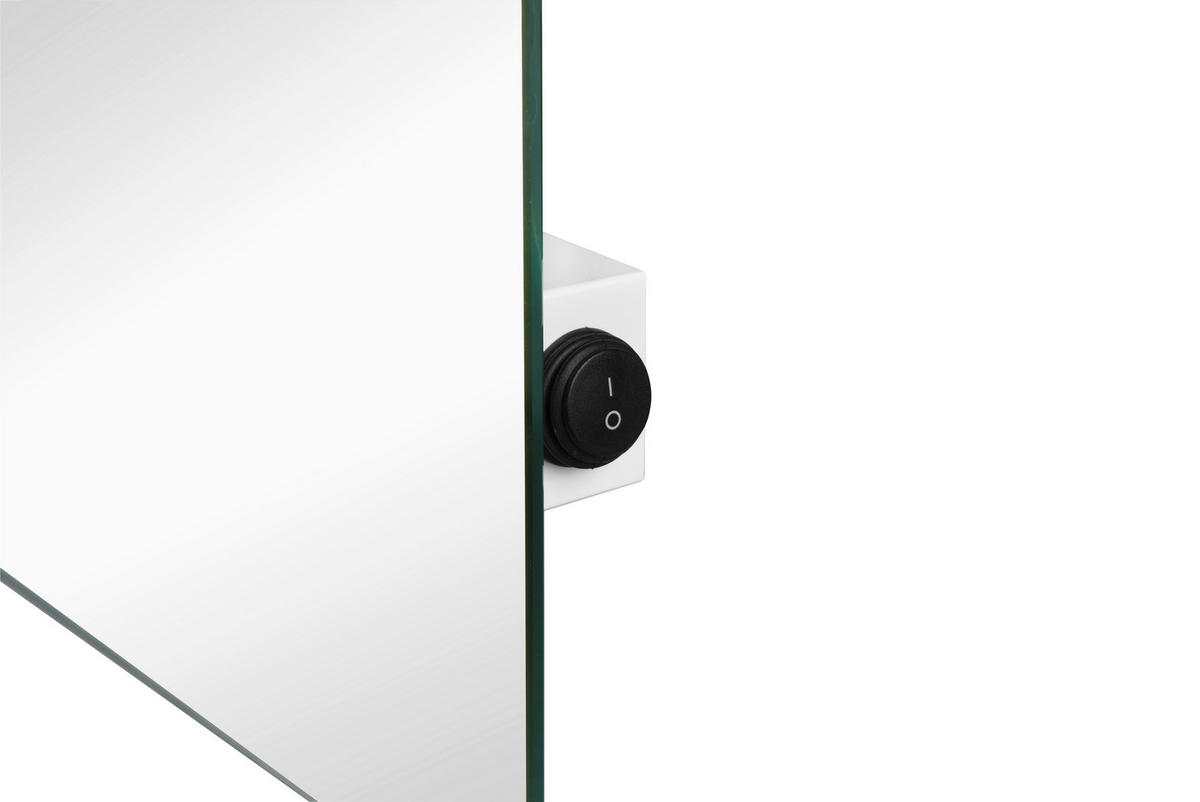 BADEZIMMERSPIEGEL 50/70/3,5 cm  - Basics, Glas (50/70/3,5cm) - P & B