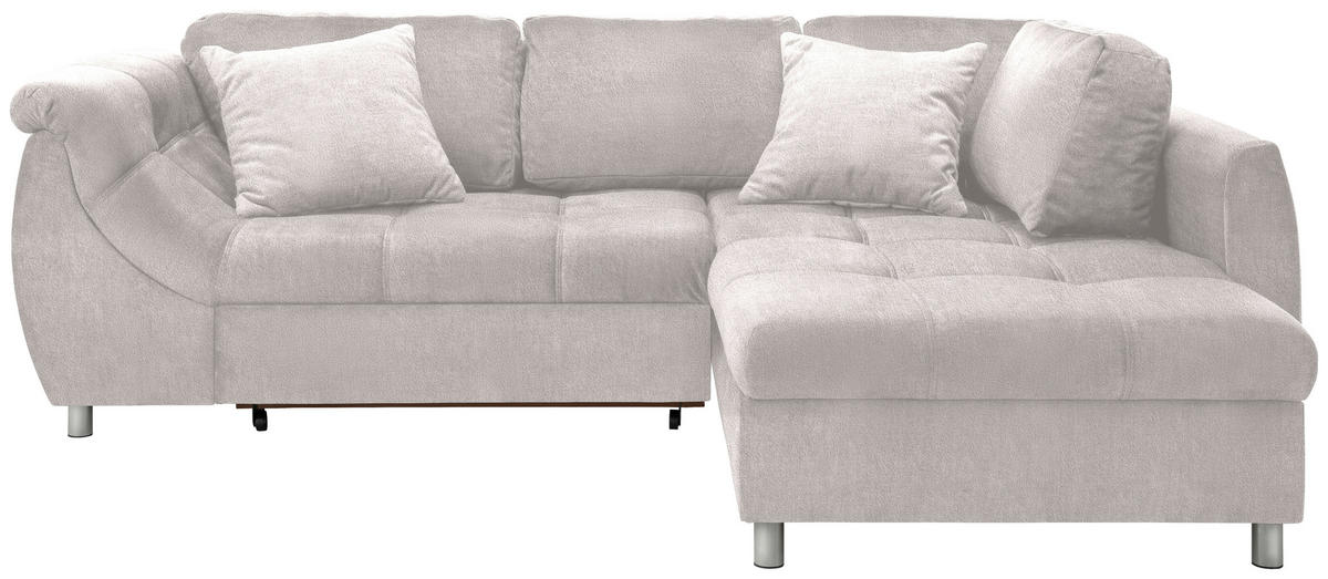 KUTNA GARNITURA tekstil  bež   - bež/boje kroma, Design, tekstil (250/190cm) - Livetastic