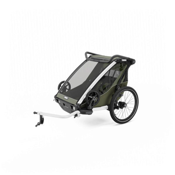 FAHRRADANHÄNGER   Chariot Lite 2 Double  - Olivgrün, LIFESTYLE, Kunststoff (84/63/34cm) - Thule