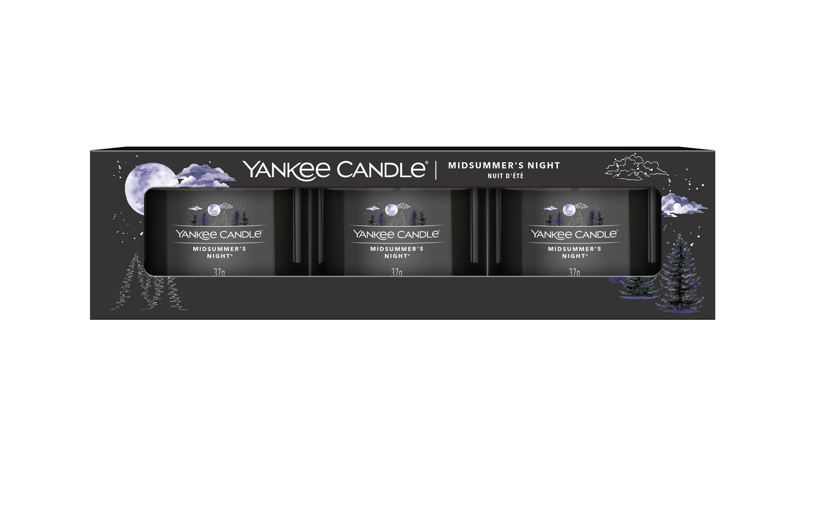 SVIEČKA V SKLE  - Basics (17,5/4,8/6cm) - Yankee Candle
