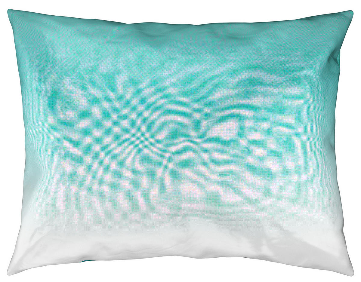 BETTWÄSCHE KALIO Satin 140/200 cm  - Türkis/Blau, KONVENTIONELL, Textil (140/200cm) - Esposa
