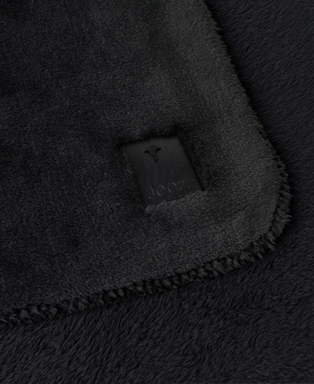 PLAID J!Sleek 150/200 cm  - Schwarz, Design, Textil (150/200cm) - Joop!