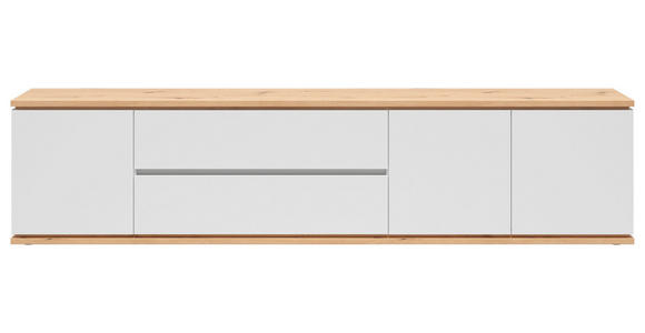 LOWBOARD  230/55/42 cm 2 Schublade(n) hängend  - Weiß/Eiche Artisan, MODERN, Holzwerkstoff (230/55/42cm) - Xora