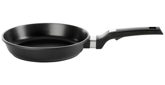 BRATPFANNE Perfect Cooking ILAG®-Antihaftbeschichtung 24 cm  - Edelstahlfarben/Schwarz, Basics, Kunststoff/Metall (24cm) - Homeware Profession.