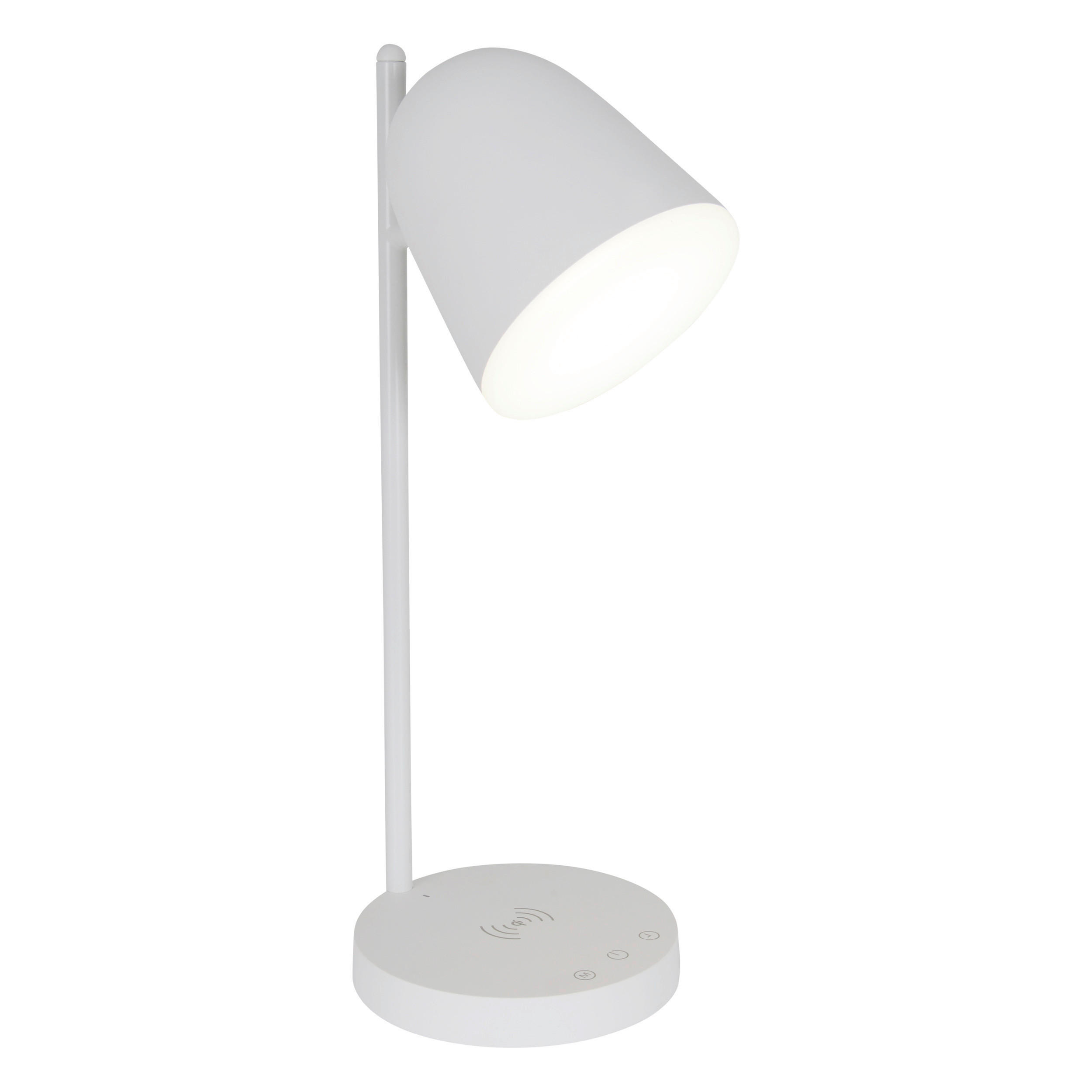 LED-TISCHLEUCHTE LISTO 17,5/15/41 cm   - Weiß, Design, Kunststoff (17,5/15/41cm) - Näve