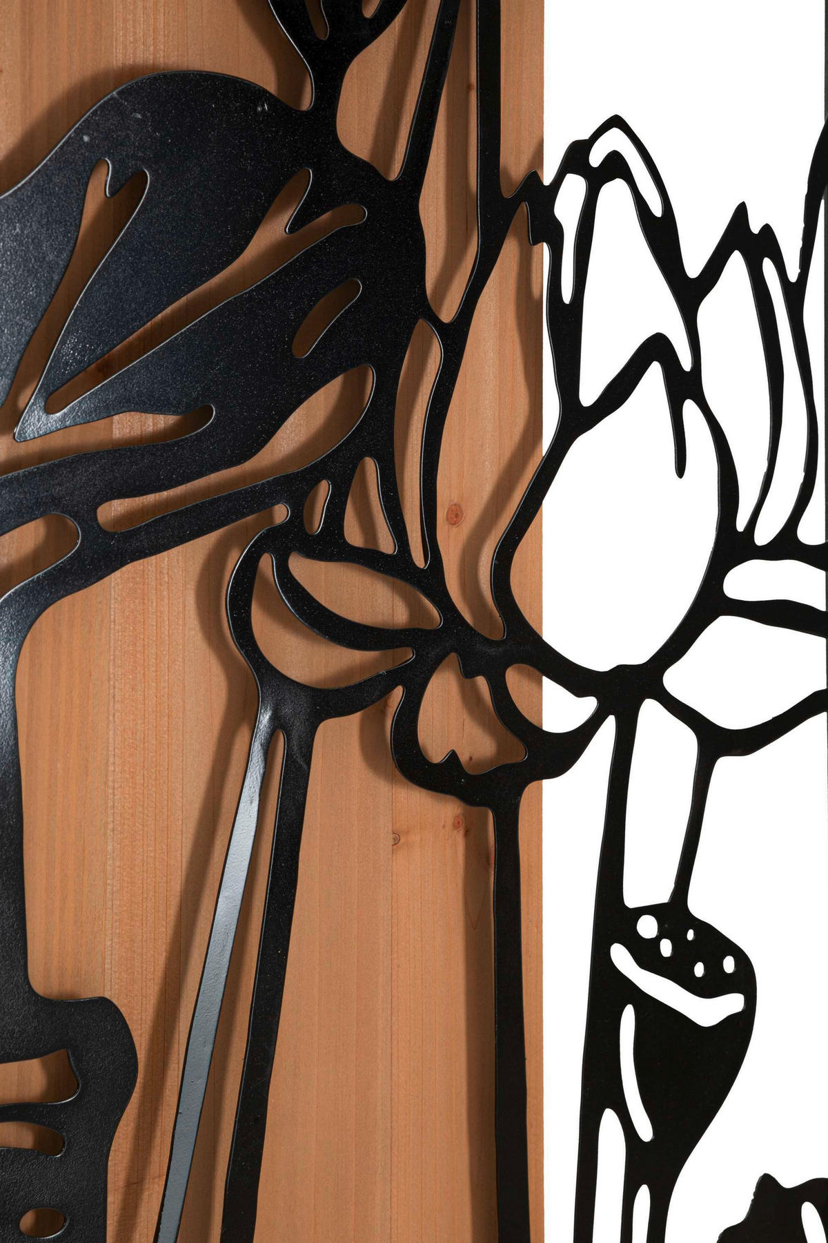 WANDDEKO  60/90/2 cm   - Basics, Holzwerkstoff/Metall (60/90/2cm)