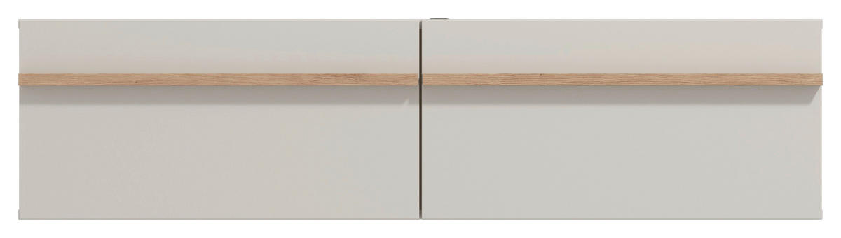 STOJAN NA TV, kašmírová, dub artisan, 128/32/41,5 cm - kašmírová/dub artisan, Basics, kompozitné drevo (128/32/41,5cm) - Xora