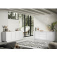 SIDEBOARD 180/80/50 cm  - Weiß, MODERN, Holzwerkstoff (180/80/50cm) - Carryhome