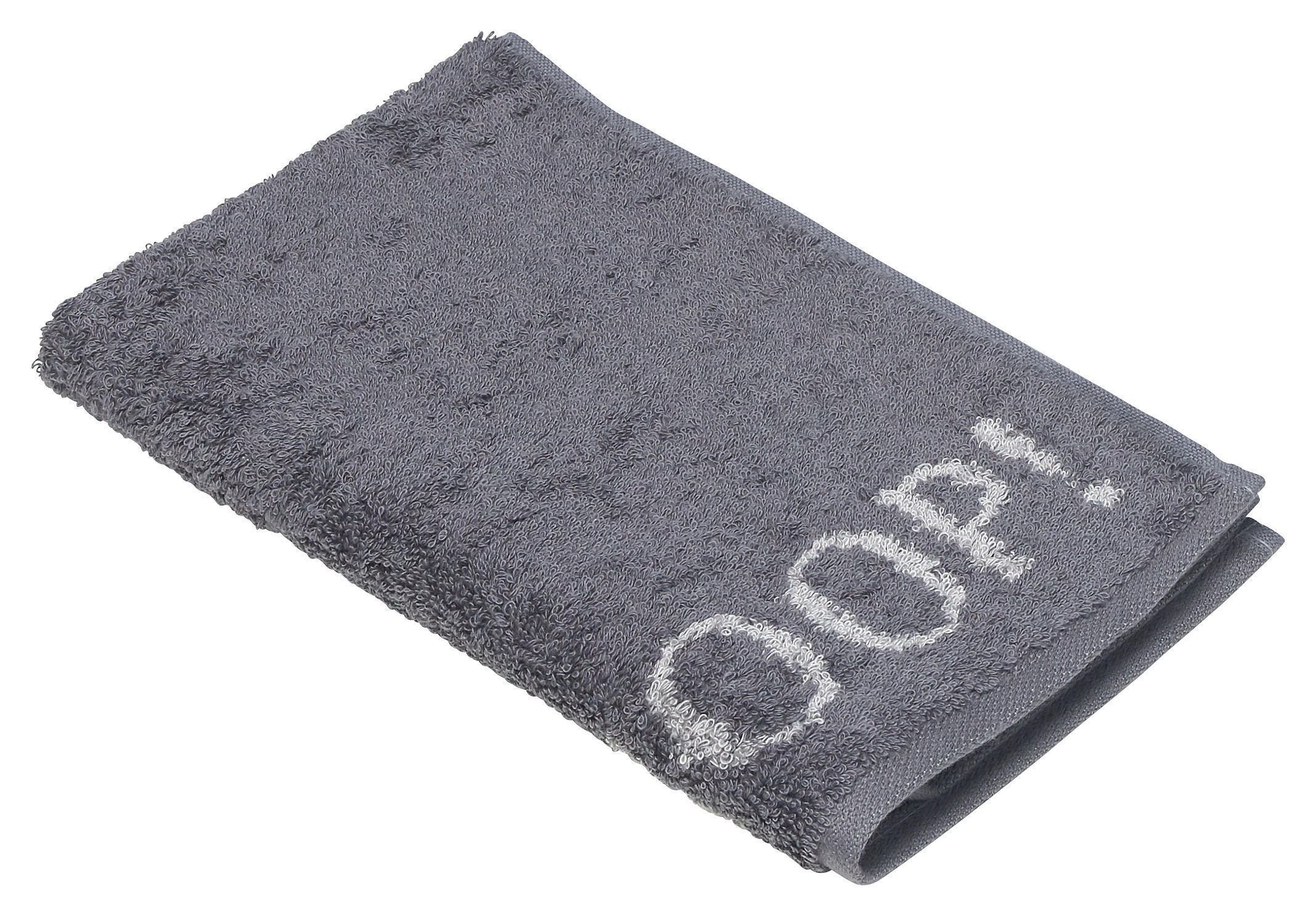 RUČNÍK PRO HOSTY, 30/50 cm, antracitová, šedá - šedá/antracitová, Basics, textil (30/50cm) - Joop!