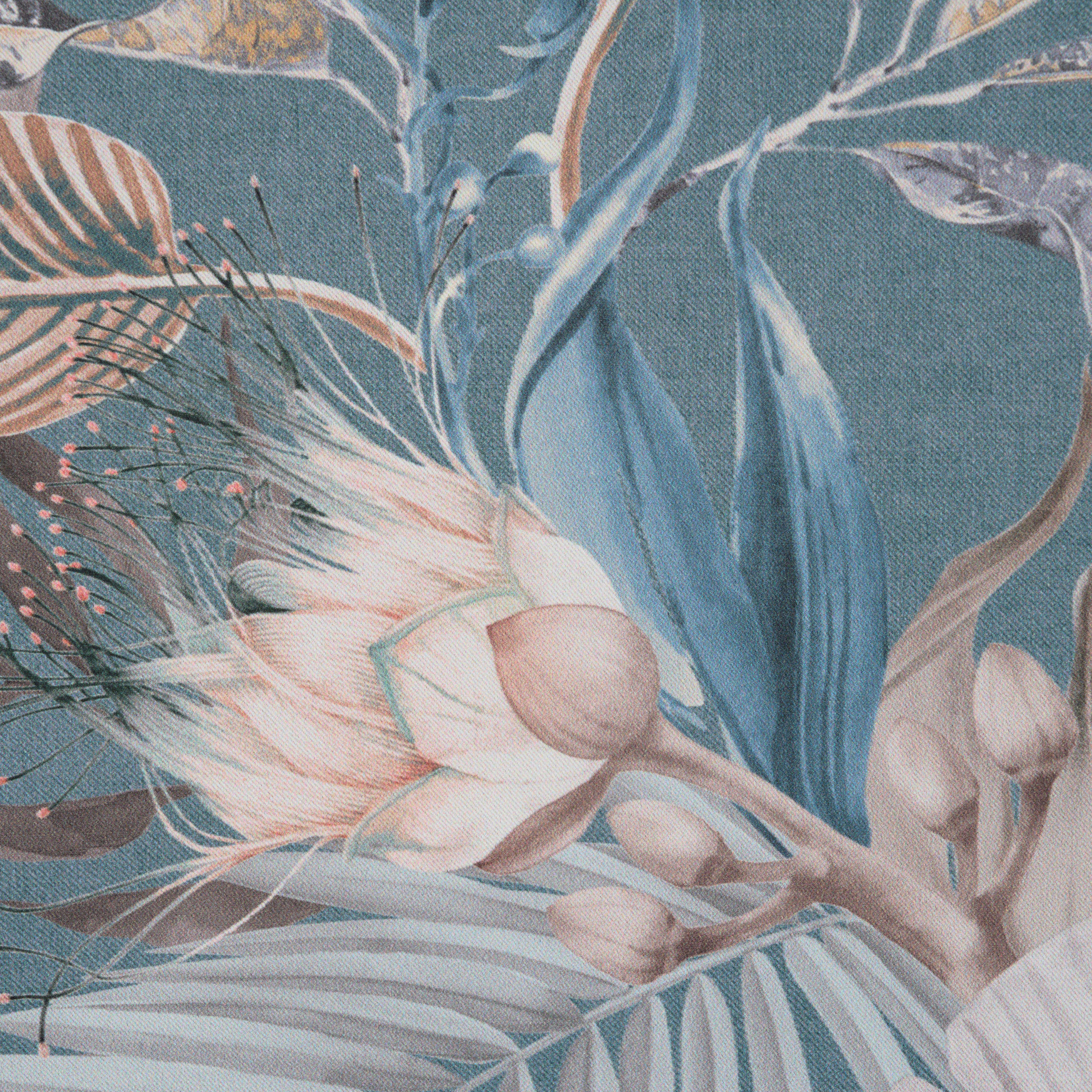 VORHANGSTOFF per lfm Verdunkelung  - Pastellblau, KONVENTIONELL, Textil (150cm) - Esposa
