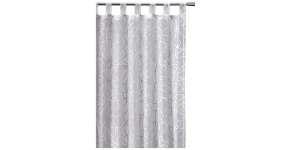 SCHLAUFENSCHAL transparent 140/245 cm - Weiß, KONVENTIONELL, Textil (140/245cm) - Boxxx
