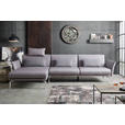 OTTOMANE in Flachgewebe Taupe  - Taupe, MODERN, Textil (114/90/170/210cm) - Dieter Knoll